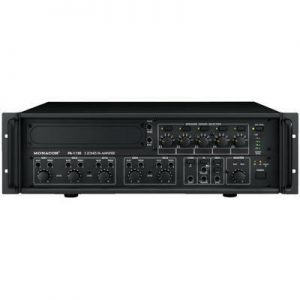 Monacor PA-1120 5-zone mono PA mixing amplifier 120watt