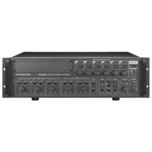 Monacor PA-6600 6-zone PA Mixing Amplifier Mono 600W