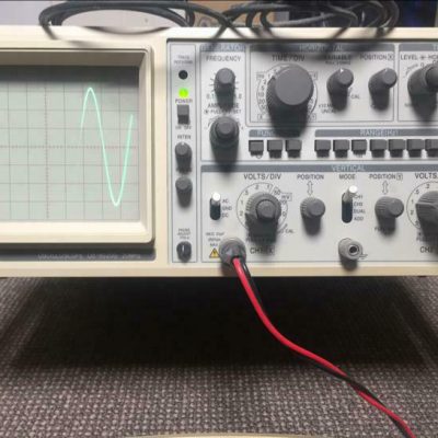 Goldstar oscilloscope & functie generator (occ.)