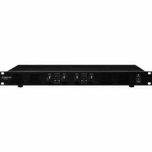 MONACOR PA-4120D 4 x 120 W 1HE Class D PA Power Amplifier