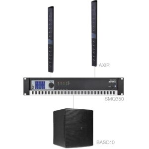 Audac - Congress 2.3/B - audio congress set-zwart
