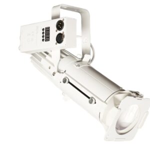 FOS Mini Profile 40W  COB LED Warm White, 15° - 30° zoom lens, (WIT)