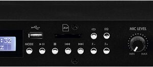 Monacor SA-130DMP / Stereo mixing amplifier 2 x 75 W