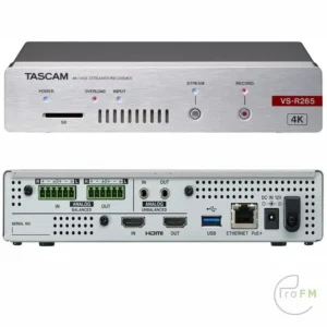 Tascam VS-R265 4K/UHD Live Streaming Hardware Encoder/Decoder