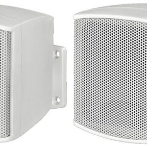 MONACOR EUL-26/WS 100 volt Pairs of miniature PA speakers