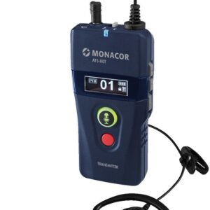 Monacor ATS-80T 42-Channel Digital Transmitter 823–865 MHz