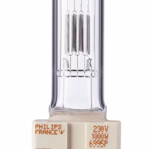 1x philips 6995P /1000watt GX 9,5 (margin)